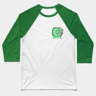 Cute Frog meme Baseball T-Shirt